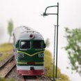 thumbnail image 4 of ziyahi Model Train Lamppost with Ladder Home Landscape Decorations LED Railway Light Miniature Single-Head Track Lamp Table Toys Gray（Scale 1:50） Green（Scale 1:160）, 4 of 6