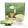 thumbnail image 1 of CHUANK 7Pcs Japanese Matcha Tea Set  Matcha Making Starter Kit with Matcha Whisk Bowl Whisk Holder Scoop and Strainer Safe Bamboo Matcha Whisk and Ceramic Bowl Set for Matcha Tea, 1 of 6