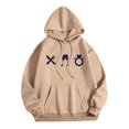 thumbnail image 1 of WEAIXIMIUNG Chandails en Molleton d'Automne pour Femmes 2025 Chandails en Molleton Décontractés à Capuche Manches Longues Poches Grands Pulls, 1 of 2