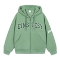 thumbnail image 1 of Chandail à Capuchon d'Hiver pour Homme EINSTESY à Manches Longues Cousues Cardigan Décontracté Veste Chaude, 1 of 3