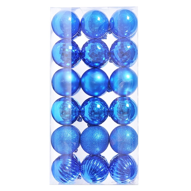Agiferg 36PCS Christmas Xmas Tree Ball Bauble Hanging Home Party Ornament Decor 6CM