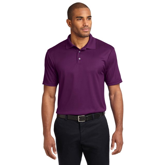 Port Authority Polo Jacquard Fin Performance pour Hommes. K528