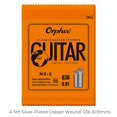 thumbnail image 1 of Orphee Cordes de Guitare Classique Corde Simple Fil Plaqué Argent Nylon 028-045, 1 of 4