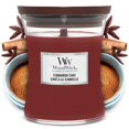 thumbnail image 1 of Woodwick Medium Hourglass Scented Candle Cinnamon Chai with Crackling Wick Burn Time: Up to 60 Hours, 1 of 5