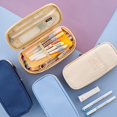 thumbnail image 4 of Colorful Large Storage Pencil Case Pen Bag with Zipper Big Capacity Pouch Organizer for Office Travel Holder Box, 4 of 7