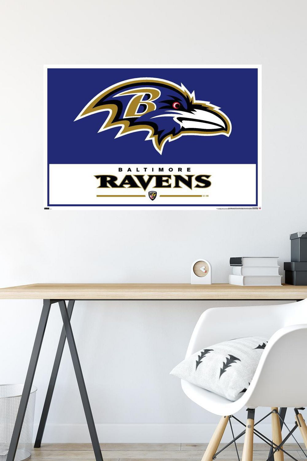 NFL Baltimore Ravens - Logo 21 Wall Poster