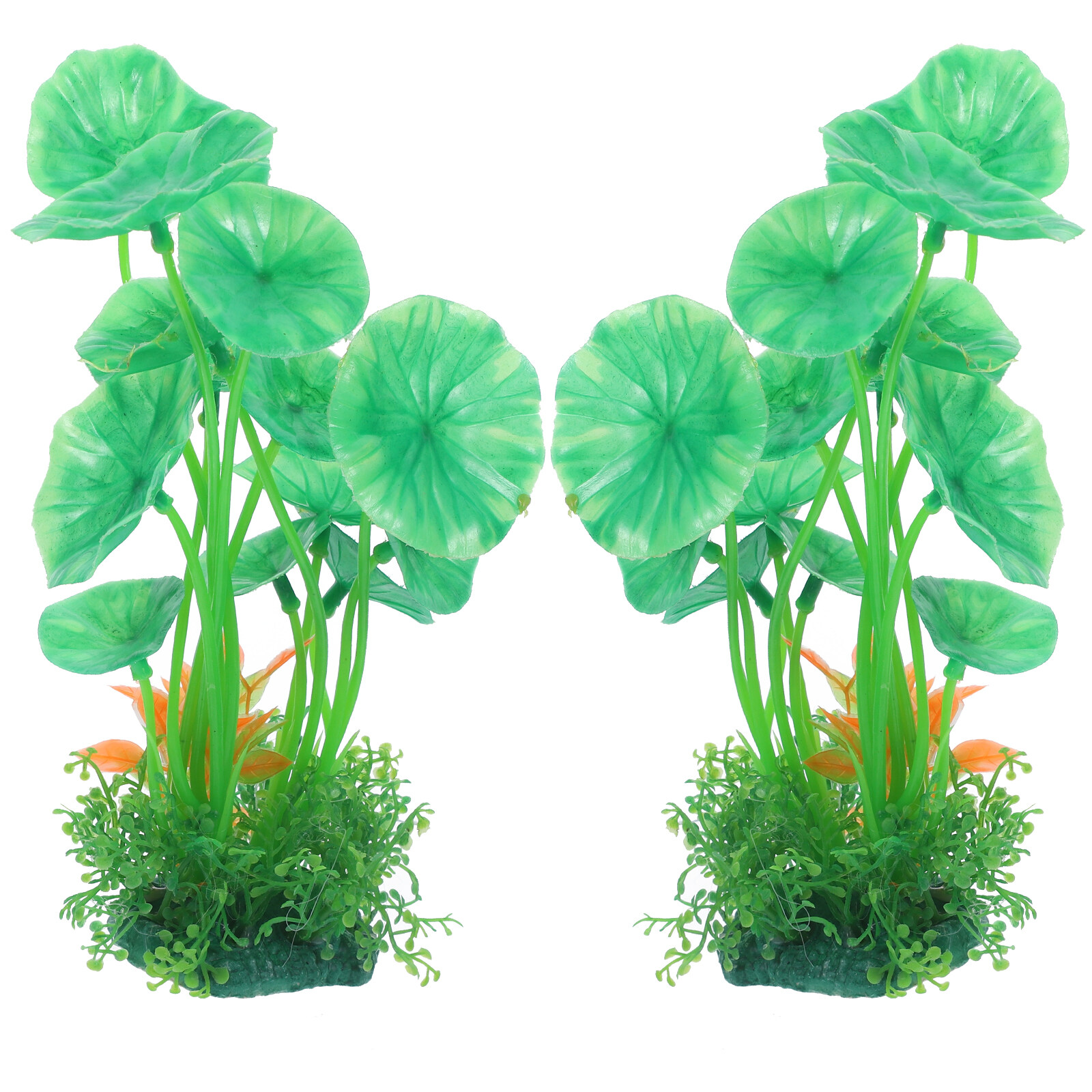 2Pcs Fish Tank Plants Aquarium Plants Fish Tank Decorations Plants for Betta Fish Aquarium Decors