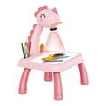 thumbnail image 1 of Bureau Projecteur Intelligent pour Enfant avec Lumière et Musique Machine d'Apprentissage de Peinture Jouet 5 ml Peintures Lavables Bricolage pour Enfants Idées de Pâques pour Enfants Chiens Intelligents Peintures pour Enfants de 4 à 8 Ans le Plumeau Humide Comment en Prendre Soin, 1 of 4
