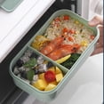 thumbnail image 3 of WIFKLSIIPG Lunch Box Kids Bento Box Adult Lunch Box Lunch Containers for Adults/Kids/Toddler 1100ML 2 Compartment Bento Lunch Box Built in Reusable Spoon &, 3 of 5