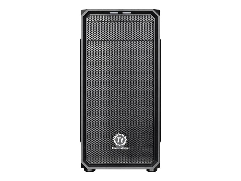 Thermaltake Versa H15 - Tour - micro ATX - Sans Alimentation (PS/2) - Noir - USB/ Audio