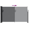 thumbnail image 3 of vidaXL Retractable Side Awning Black 120x500 cm, 3 of 5