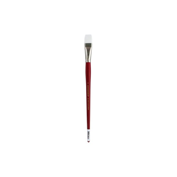 Connoisseur White Taklon Brush All Media LH Brt#12