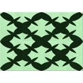 thumbnail image 1 of Ahgly Tapis Rectangulaire Lavable en Machine Intérieur Transitionnel Vert Forêt Foncé, 5 Pieds x 7 Pieds, 1 of 7