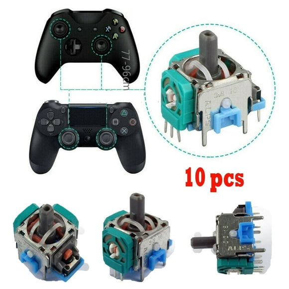10X Joystick Analogique de Remplacement pour Manette XBox One PS4 Dualshock 4 US