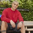 thumbnail image 3 of Hanes Mens EcoSmart Fleece Sweatshirt 2-Pack, M, Light Steel, 3 of 7