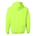 thumbnail image 2 of Jerzees Chandail à Capuchon en Molleton NuBlend pour Hommes, P, Vert Sécurité, 2 of 2