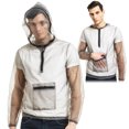 thumbnail image 2 of Amdohai Extérieur Ultraléger en Maille à Capuche Bug Jacket Anti-Moustiques Transparent Chemise de Protection en Maille Bouclier Anti-Insectes pour Camping Randonnée Pêche Jardini, 2 of 8