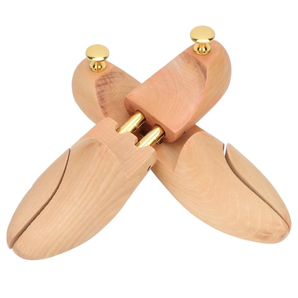 Greensen 2Pcs Wood Anti-Deformation Anti-Wrinkle Adjustable Women Men Shoe Tree Keeper, Shoe, Wood