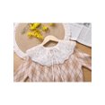 thumbnail image 5 of INSPIRE CHIC Detachable Fake Collar, Neck Ruff Mini Cape Choker False Dickey Collar for Blouse White-2, 5 of 5