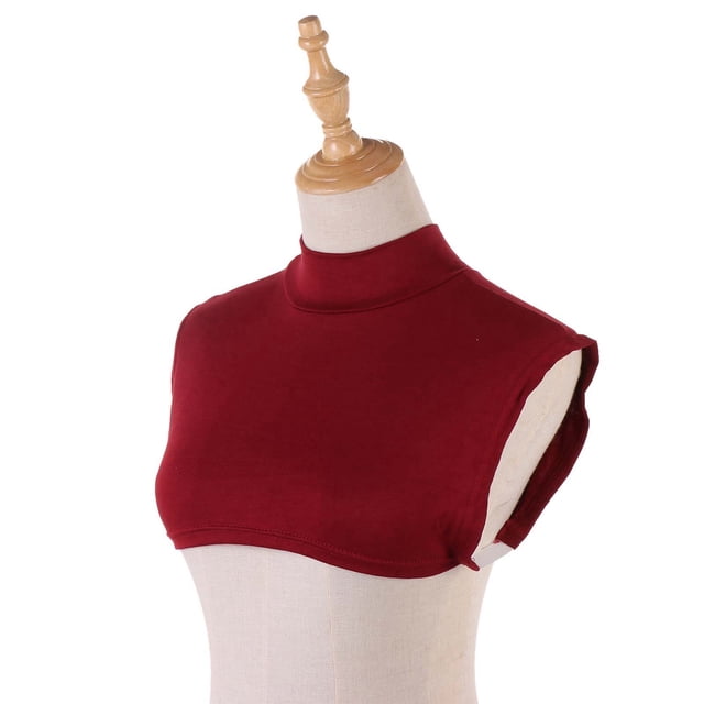 Detachable Collar - Versatile Layering Accessory for All Seasons Elegant Solid Color Fashion False Collar for Women Comfortable and Easy to Wear Quality Detachable Neckwear
