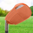thumbnail image 3 of Couvre-tête avec Protection Protectrice pour Droitier, Pièce de Fers de Golf, Couvre-Tête PU Brun, 3 of 8