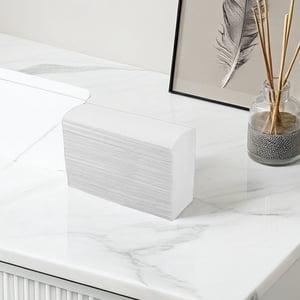 SNNROO 2 Pack Hotel Bathroom Paper Towels Thickened Hand Paper For Restrooms Kitchen Napkins Convenient And Practical