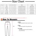 thumbnail image 3 of Dealovy Womens Cotton Linen Pants Elastic High Waist Drawstring Solid Color Casual Summer Lounge Trousers, 3 of 6