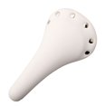 thumbnail image 4 of LEFU for Rivet PU Leather Bike Saddle Fixed Gear Bicycle Seat Comfortable Cycling for Track Bike Fixie Bicycle White 28cm Length 16cm Rear Width, 4 of 10