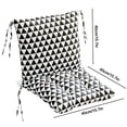 thumbnail image 2 of Outdoor Chair Cushions,High Back Chair Cushion Indoor and Outdoor Porch Wags Cushion Rainproof Rocking Chair Cushion All-Weather Replacement Cushion,Rocking Chair Outdoor, 2 of 8