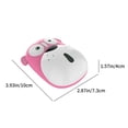 thumbnail image 3 of Dvkptbk wireless mouses Rechargeable Mouse Cute Puppy Mouse Mute Button 200 Days Long Standby.4G Connection Desktop PC Laptop General Purpose, 3 of 6
