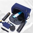 thumbnail image 3 of Organisateur de Toilette pour Hommes Trousse de Rasage Cosmétique Imperméable Sac de Rangement pour Accessoires de Voyage, 3 of 9