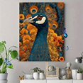 thumbnail image 4 of Qisvanset Modern Geometric Cat Canvas Print 12x16 Inch Hotel Lobby Art, 4 of 8