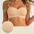thumbnail image 2 of Comfortable Transparent Shoulder Strap Backless Spongeless Bra with Convertible Straps for Everyday Wear, 2 of 5