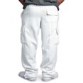 thumbnail image 4 of Men‘s Casual Gym Cargo Combat Straight Loose Jogger Sweat Track Pants, 4 of 4