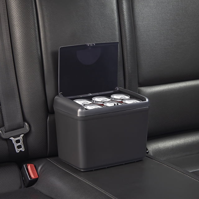 Birdeem Poubelle de Voiture, Petite Poubelle, Mini Poubelle de Voiture avec Couvercle, Poubelle de Véhicule, Rangement de Poubelle de Voiture pour Accessoires de Siège avant Arrière pour Bureau, Accessoires de Voiture Mignons