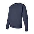 thumbnail image 2 of Hanes Chandail Molletonné à Col Rond EcoSmart pour Hommes, TG, Marine, 2 of 3