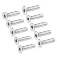 thumbnail image 1 of Unique Bargains M5x20mm Flat Head Machine Screws Inner Hex Screw 304 Stainless Steel Fasteners Bolts 20 Pcs, 1 of 3