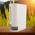 thumbnail image 3 of Rice Dispenser Rice Container with Cup PP Grain Container Bin Sealed Dry Food Storage for Pantry Kitchen Organization 10KG, 3 of 7
