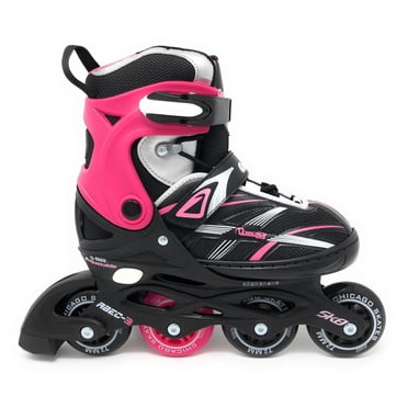 Chicago Skates Pink MA7 Adjustable Inline Skates