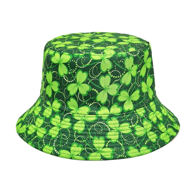 Chapeau Bob pour Loisirs et Plein Air / Casquette Pare-Soleil Réversible à Imprimé Floral pour Fêtes et Festivals