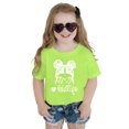 thumbnail image 4 of Chemises pour Bébé Fille Grandes Tailles Enfants Filles Imprimé Graphique Mignon Col Rond Manches Courtes T-Shirt Décontracté d'Été, 4 of 4