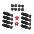 thumbnail image 2 of Lipstore 8 Pcs Poignées de Remplacement pour Baby-Foot de Table Faciles à Installer Poignées pour Baby-Foot Ballons de Football Rouge Vif, 2 of 8