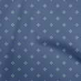 thumbnail image 1 of oneOone Velvet Blue Fabric Asian Floral Block Craft Projects Decor Fabric Printed By The Yard 58 Inch Wide, 1 of 5