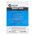 thumbnail image 2 of Niche Front Brake Pad Set for Yamaha YZF R6 Ceramic Motorcycle 2 Pack 519-KPA2506D, 2 of 5