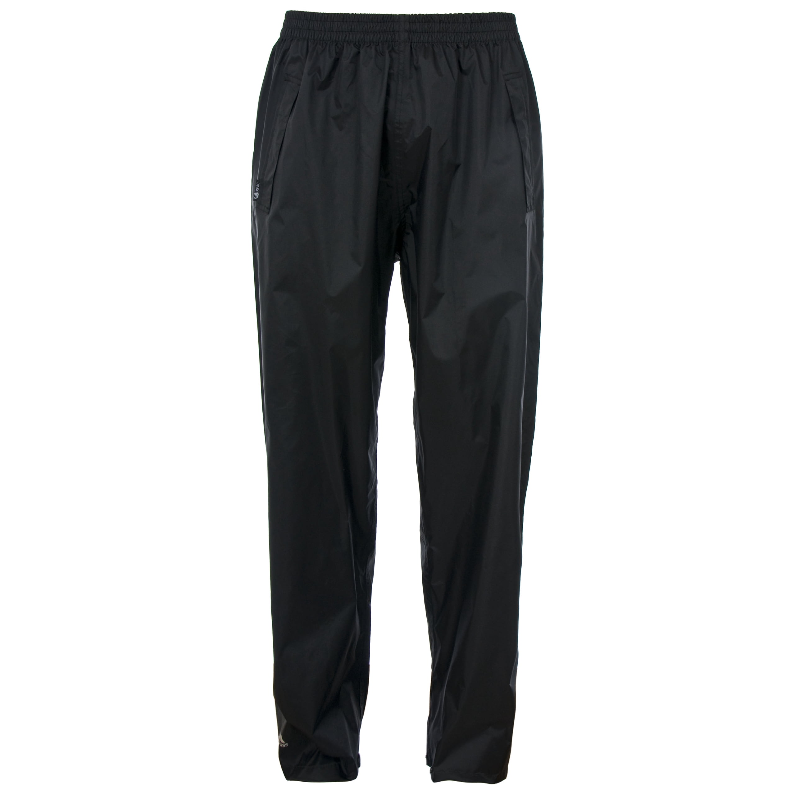 Trespass Mens Womens Waterproof Trousers Packaway Breathable Qikpac