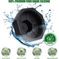 thumbnail image 3 of Universal Jar Sealer for Regular and Wide Mouth Mason Jars, Compatible with All Brands Vacuum Sealers, Made of Premium Food Grade Silicone, BPA Free, Canning Attachment Kit Supplies, 2 Pack, Black, 3 of 6