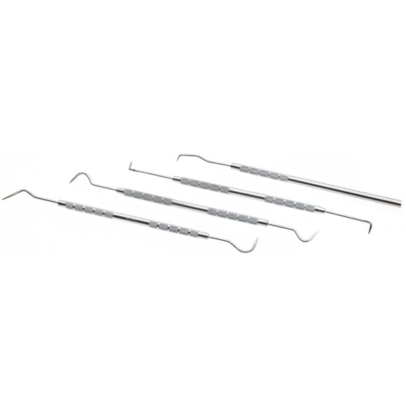 Woodstock D3228 Dental Pick Set, 4-Piece