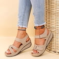 thumbnail image 1 of EGNMCR Sandales pour Femmes, Pantoufles d'Été pour Dames Chaussures Décontractées pour Femmes Sandales Compensées à Plateforme Légères, du Jour, 1 of 9