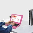 thumbnail image 2 of CHIBBS 10.1" Inch Portable Kids Laptop Computer, Linux-Android 12.0 OS, 2gb Rom+64gb Rom, Wi-Fi, Pink, 2 of 10