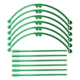 thumbnail image 3 of MTBLYS Support Cage Climbing Tomato Cage with Stakes and Stabilizing Ring Adjustable Height 3 Ring Set Easy Assembly Garden Support for Flowers Vines, 3 of 3